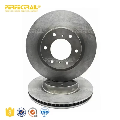 Rotore a disco del freno intagliato con foro verniciato con Dacromet 4615A038