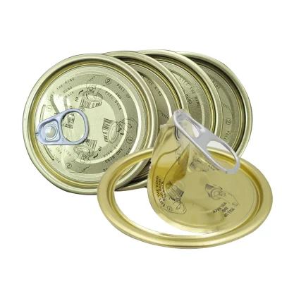OEM EOE - anello in stagno per coperchio estremità aperte Per Ketchup CAN 401 oro stagno può coprire bobina stagnata EOE facile da aprire