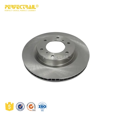 Rotore a disco del freno intagliato con foro verniciato con Dacromet 4615A038