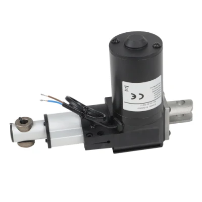 Vendita diretta in fabbrica attuatore lineare per sollevamento TV automatico con corsa di 900 mm 12 V 24 V CC con telecomando e parte di montaggio