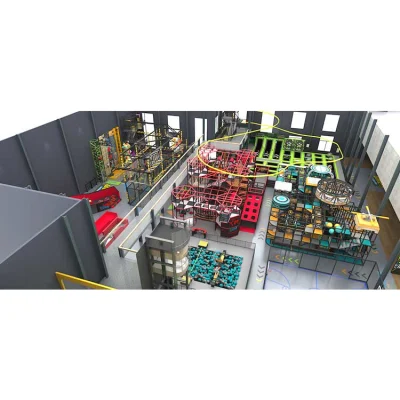 Bambini Adulti fantastico tema Trampoline Park attrezzature per il parco giochi al coperto