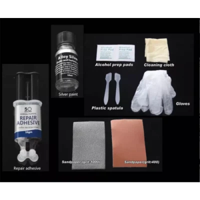 Kit di riparazione ruote in lega auto fai da te Visbella Factory Direct