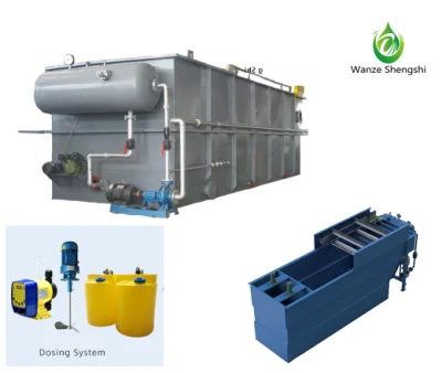 Flottazione ad aria disciolta del produttore DAF per la rimozione di olio e grasso SS