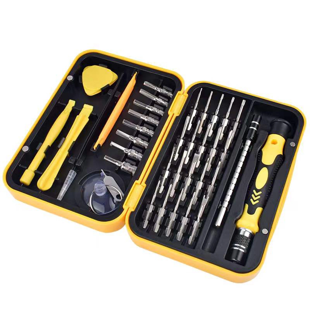 46 in 1 China Supplier Precise Screwdriver Set DIY Repair Hand Tool Kit for Cellphone Eyeglass