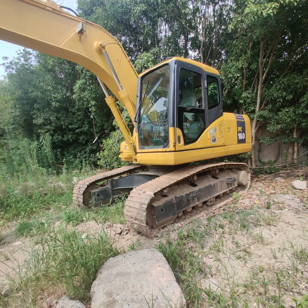 Excavadora Usada Original Japan 16t Excavators Used Crawler Excavator PC160