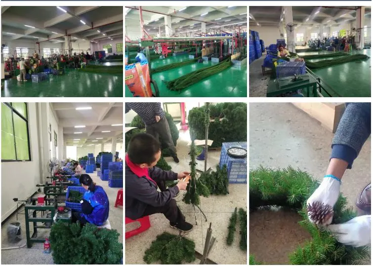 Factory Wholesale Small Artificial Christmas Trees 36&prime;&prime; Classic Fiber Optic Tree