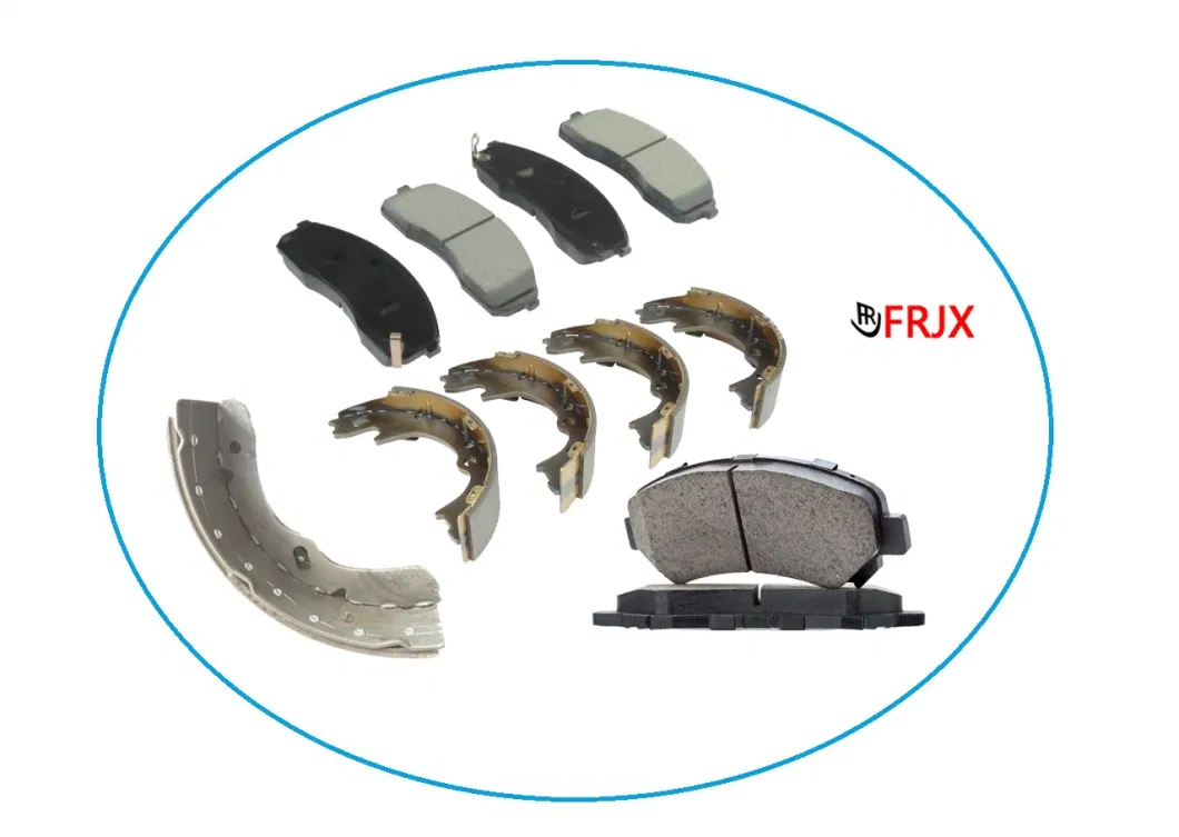 Non Asbestos Free Semi-Metal Ceramicauto Brake Pad Factory Fmsi D976 7877 D733-7602 D864-7739 7153 D242 for Mitsubishi Toyota Hitachi JAC Lexus Truck Car