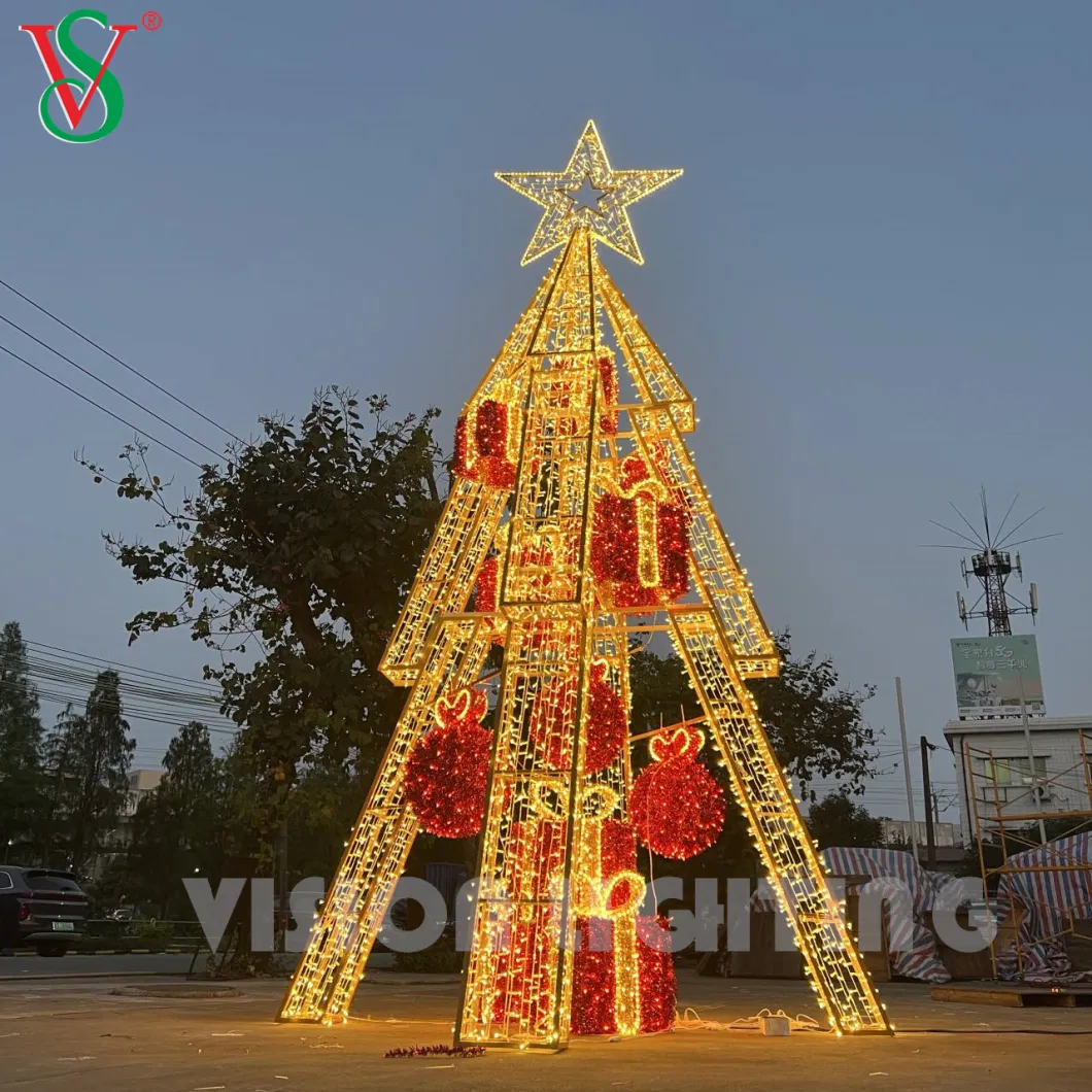 Factory Giant Shopping Mall Outdoor Christmas Tree