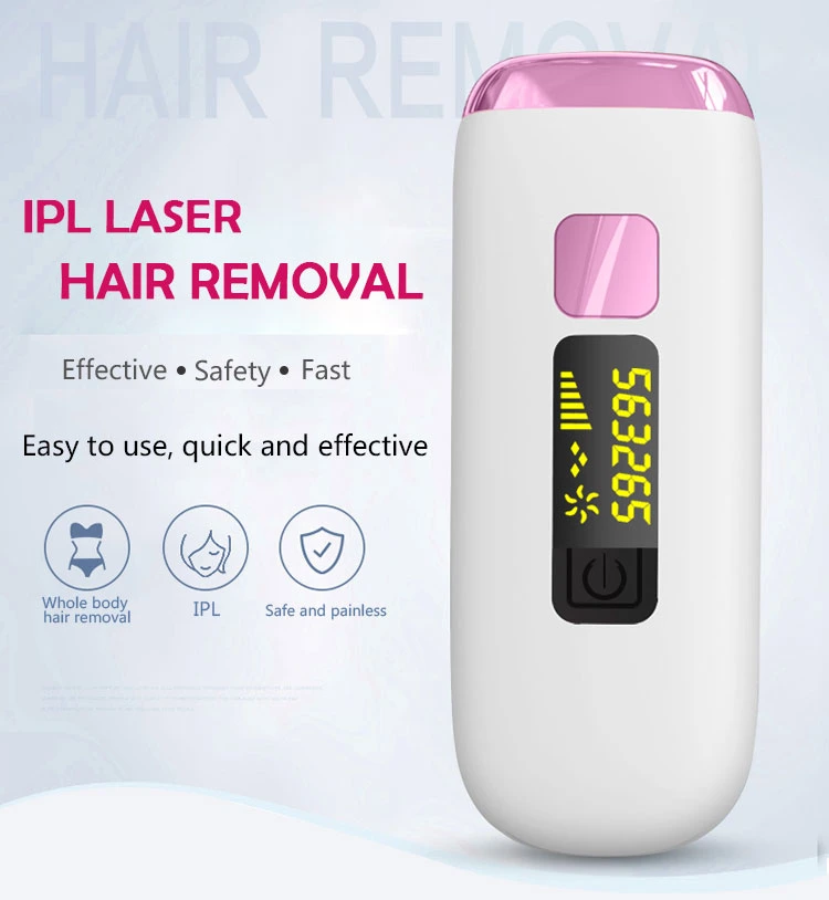 Factory Price Portable Skin Beauty Machine Laser 5 Levels IPL Hair Removal Permanent Photon Hair Remover
