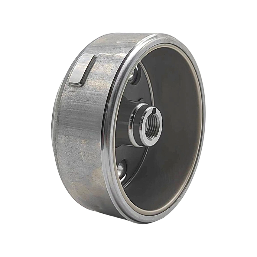 Motor Spare Part Magneto Rotor High Quality Stainless Steel Flywheel for Electric Starter Engine Zongshen 18-Pole Coil Rotor