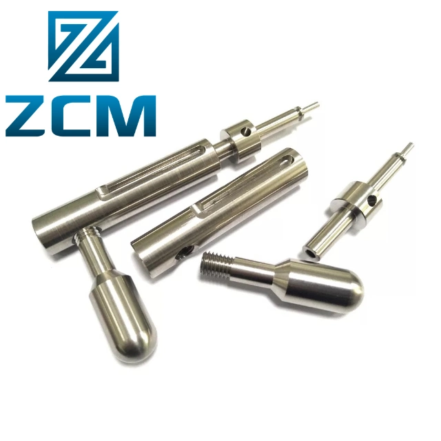 Shenzhen Custom CNC Machined Metal Copper Stainless Steel Brass Aluminum Fishing Reel Shaft Manufacturing