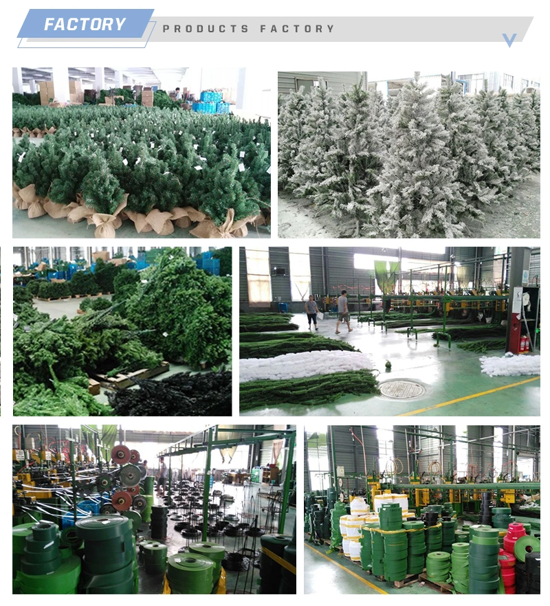 PVC&PE Factory Artificial Outdoor Christmas Trees Mixed High Quality Christmas Decoration