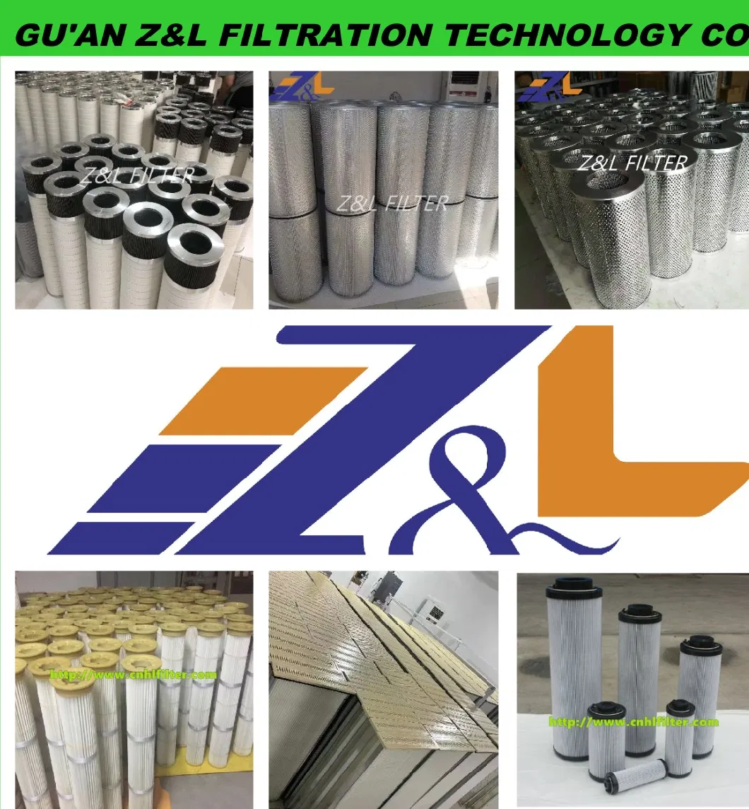 Z&L Chinese Filter Factory Supply Glassfiber Hydraulic Oil Pressure Filter Cartridge 300362 01. N 100.25g. 16. E. P.