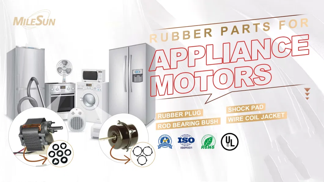 Custom Rubber Parts for Appliance Motors