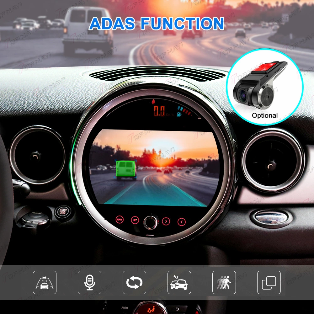 Android Car Radio Video for BMW Mini Cooper R60 2007 - 2010 with WiFi Wireless Carplay Auto DSP Audio Amplifier