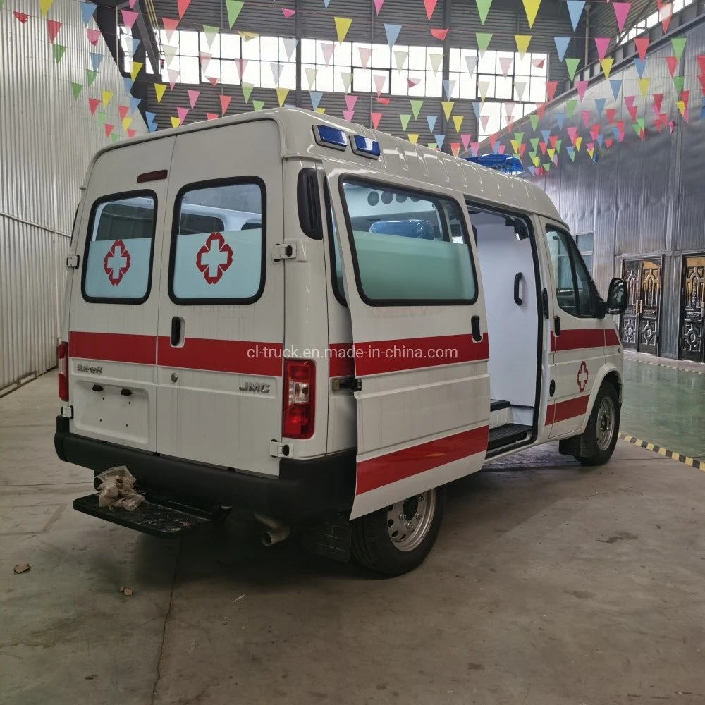 China Brand Jmc Diesel Transport and Ward-Type Ambulance for Sale