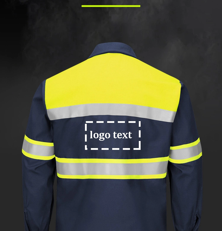 Manufacturer China Hi Vis Polo Shirt Reflective Safety Long Sleeve Work Shirts