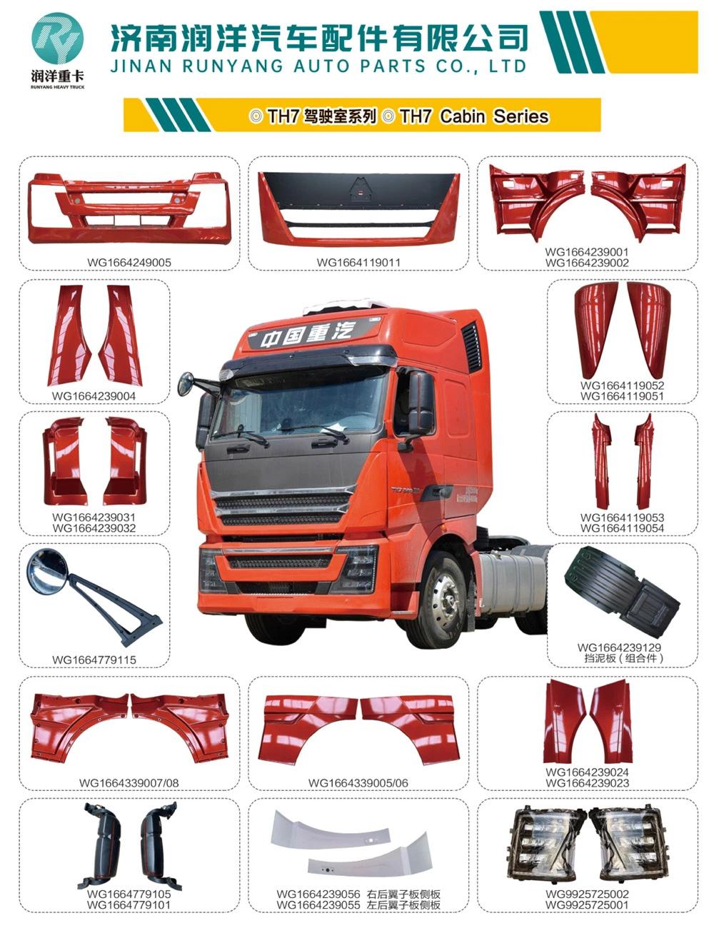 Factory Priceisuzu Truck Parts JAC Truck Parts Daf Truck Parts Volvo Truck Parts Shacman Truck Parts Freightliner Truck Parts Actros Truck Parts