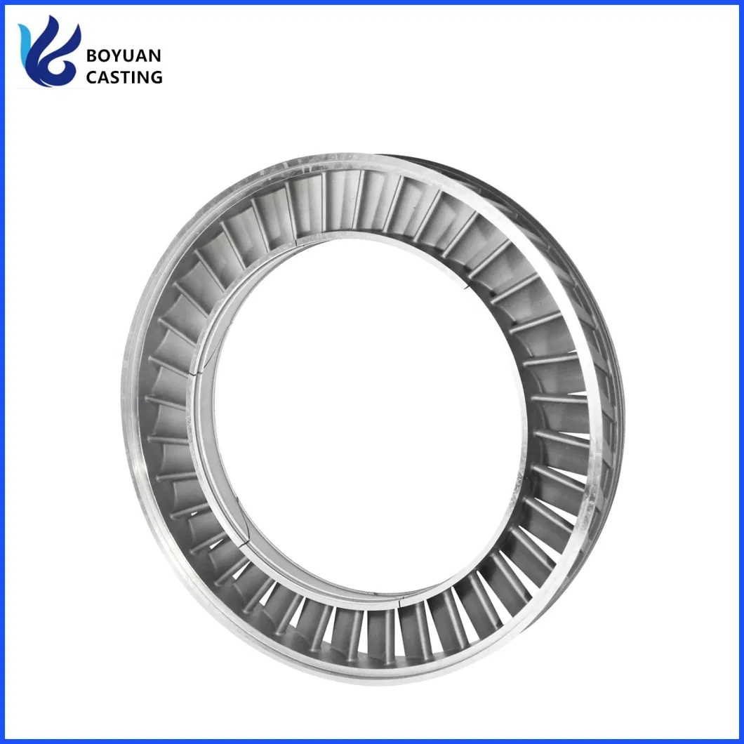 Nickel Base Alloy Silica Sol Casting Steam Nozzle Ring