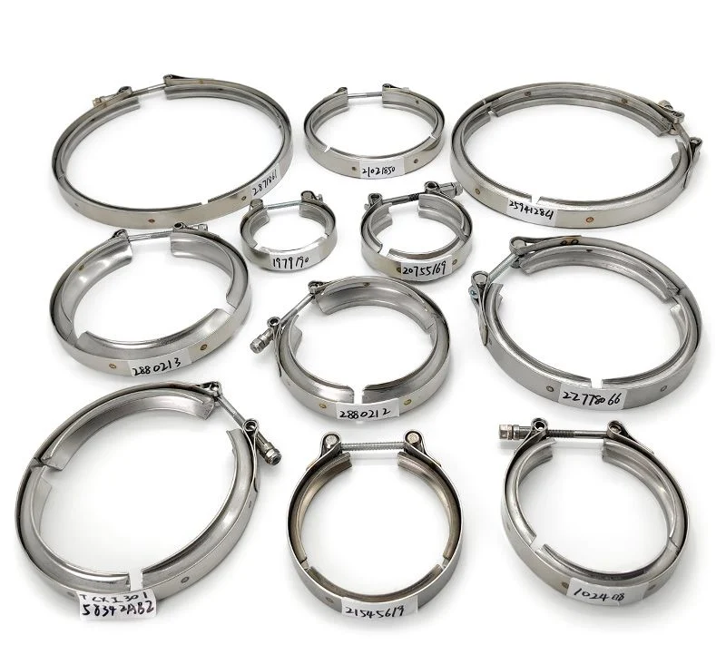 Stainless Steel OEM 2880212 Diesel Particulate Filter Clamps Doc V-Band Clamp