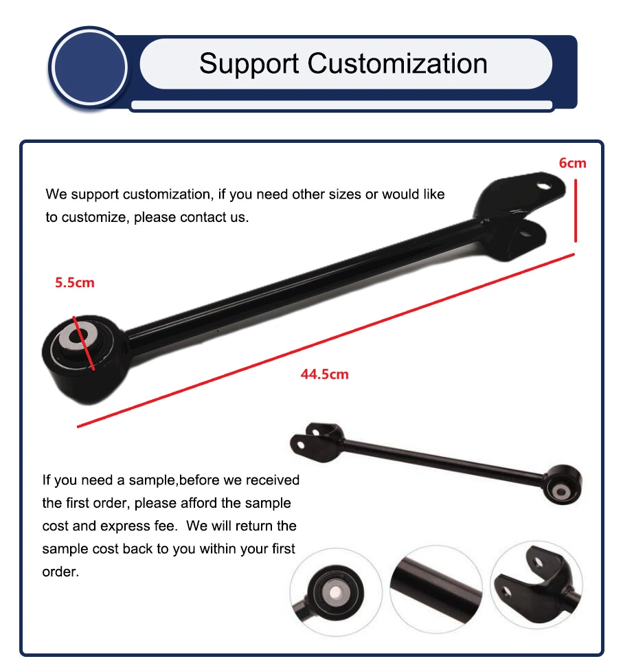 Custom Transportation Auto Spare Parts Car Steering System Drag Link Tie Rod