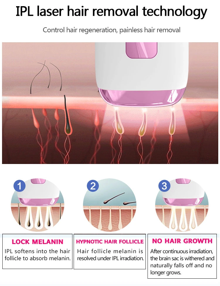 Factory Price High Quality Laser Beauty Equipment Electric Photon Hair Removal