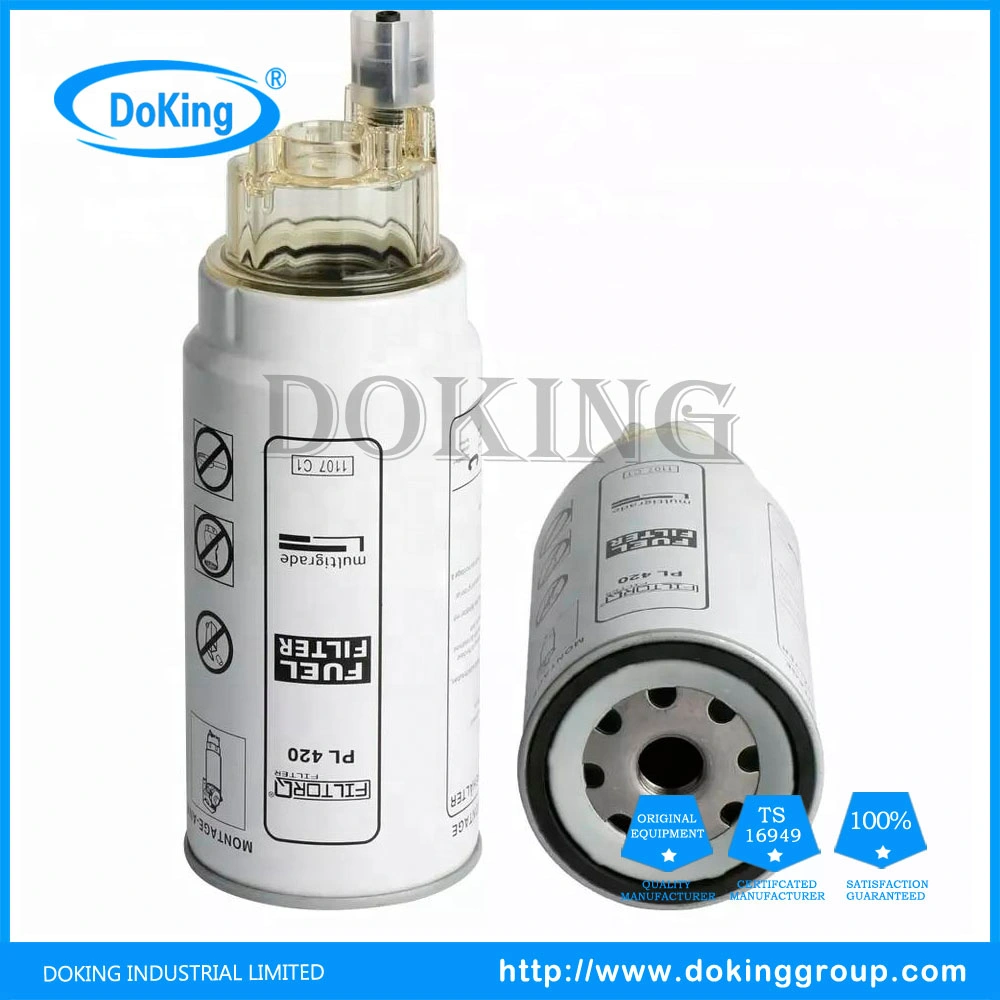 Truck Fuel Water Separator Filter Pl420X Auto Fuel Filter Cartridge with Competitive Price for Mann