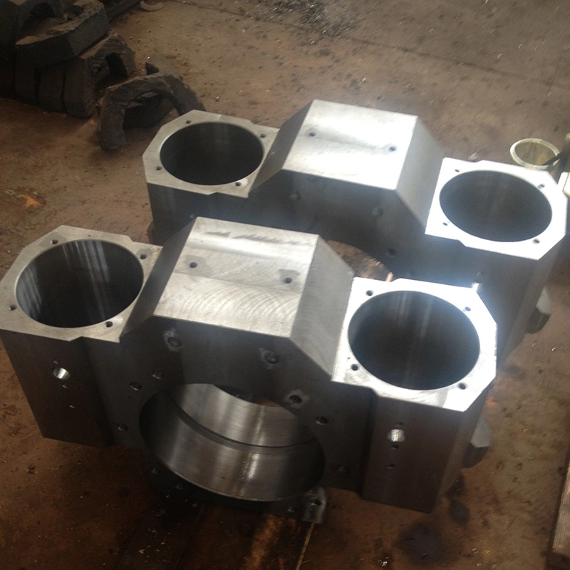 High Quality Stainless Steel Long Using Life Cement Non Standard OEM Large Casting Iron Cement Mill Bearing Chock Rotary Kiln Steel Bearing Housing