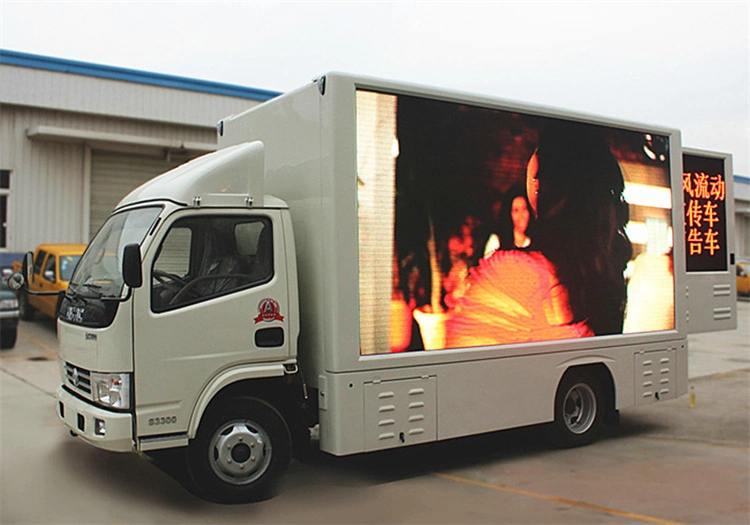 Factory Supply JAC Digital Billboard Hydraulic Lifting LED Advertising Truck