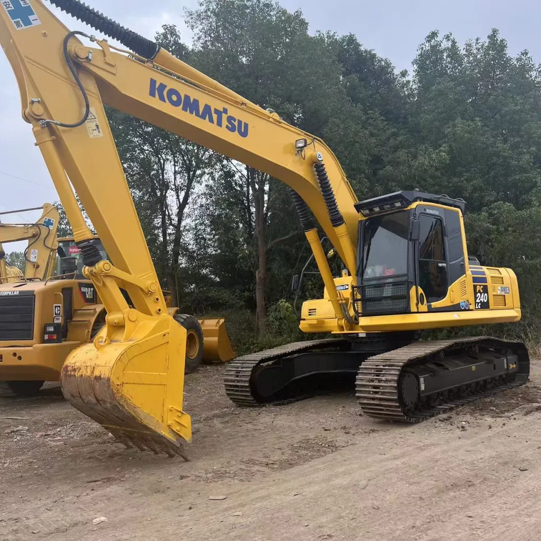 Used Mechanical Medium Crawler Komatsu Excavator PC240