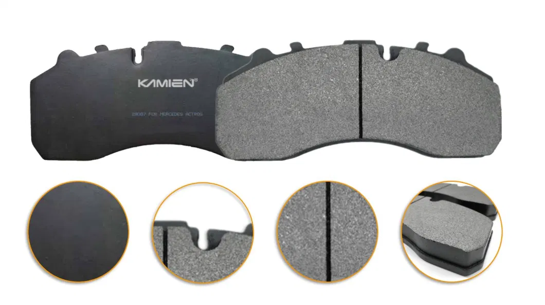 Truck Spare Parts Brake Pads for Mercedes Benz Heavy Duty Commercial Vehicles