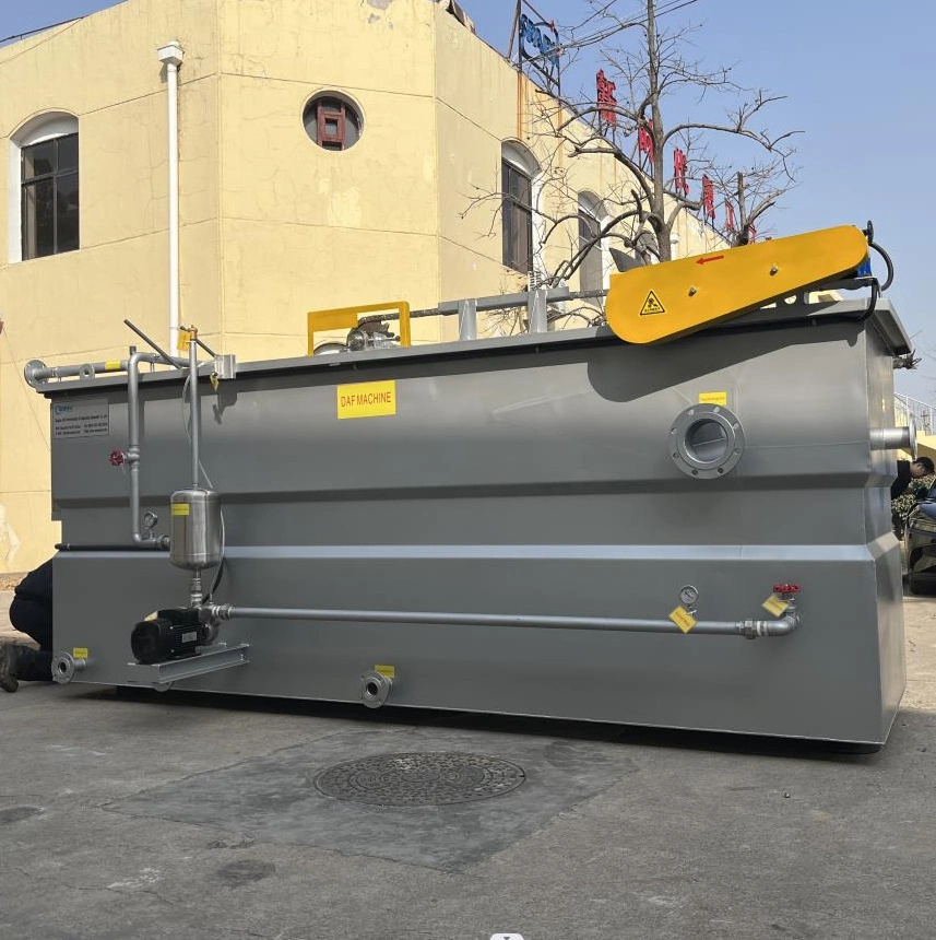 CE/ISO /SGS Printing and Dyeing Dissolved Air Flotation Sewage Treatment Daf Unit