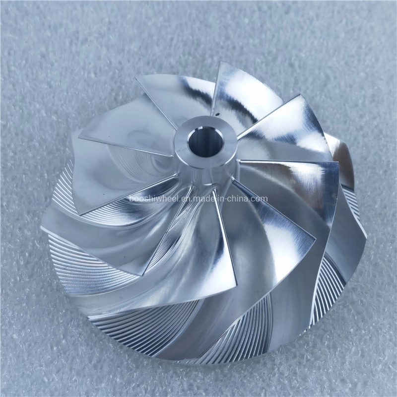 G25-550 48/60mm 9+0 Blades Point Milling Turbine Compressor Wheel