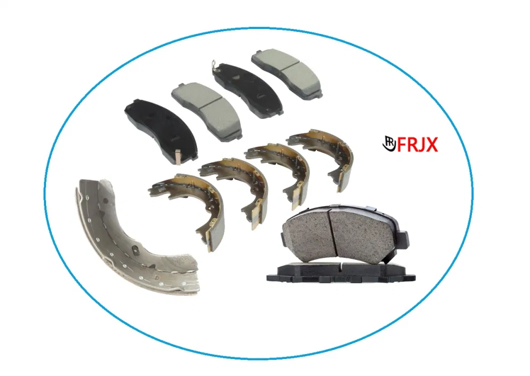 Factory Manufacturer Wholesale Price Low Semi-Metal, Ceramic, Non Asbestos Free Automobile Part Auto Brake Shoe for Hyundai KIA 58305-4fa01