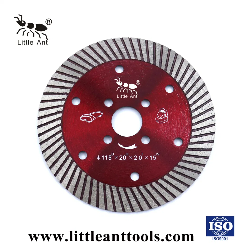 China 4&prime;&prime; Factory Cutting Turbo Diamond Saw Blade