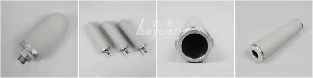 Good Quality Titanium Sintered Filter Cartridge for Water Treatment Industry