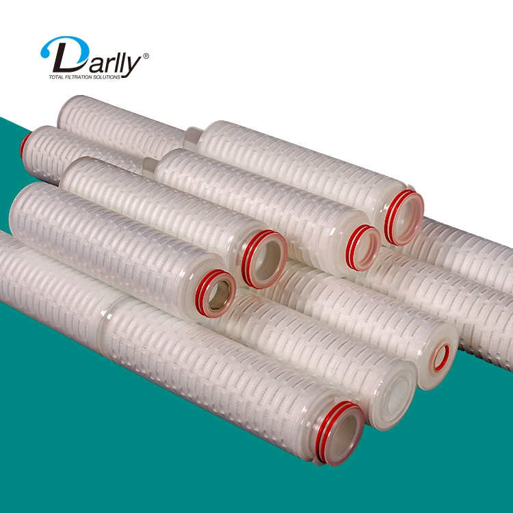 China Manufacturer High Performance Polyethersulfone (PES) Membrane Pleated Filter Cartridge