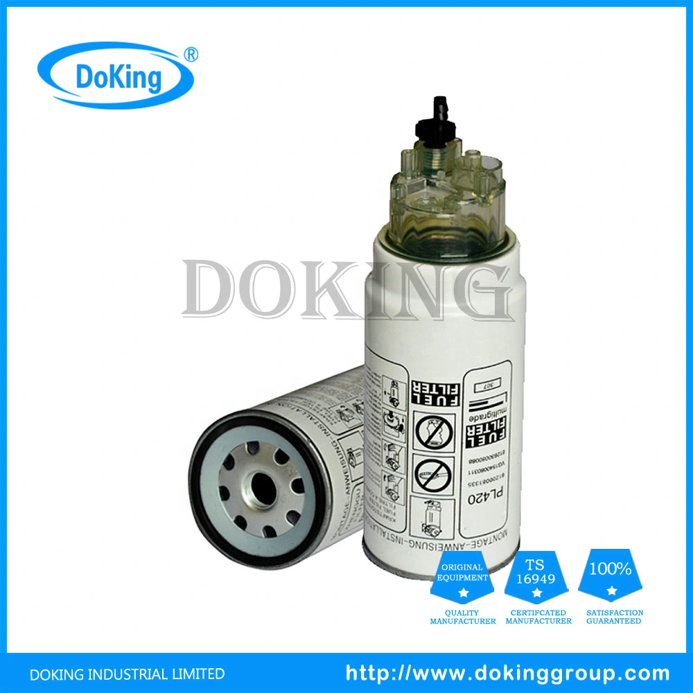 Truck Fuel Water Separator Filter Pl420X Auto Fuel Filter Cartridge with Competitive Price for Mann