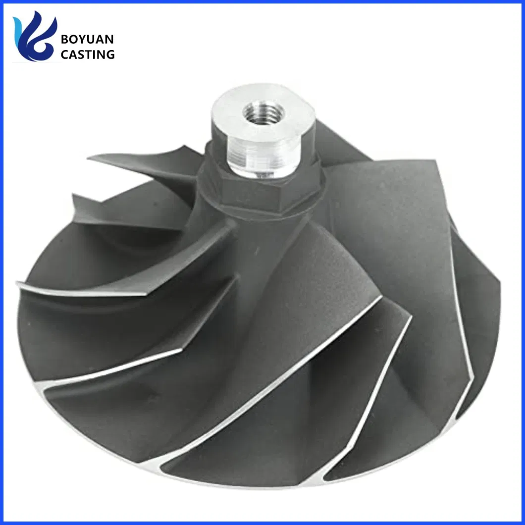 Plaster Model Casting Turbocharger Compressor Wheel