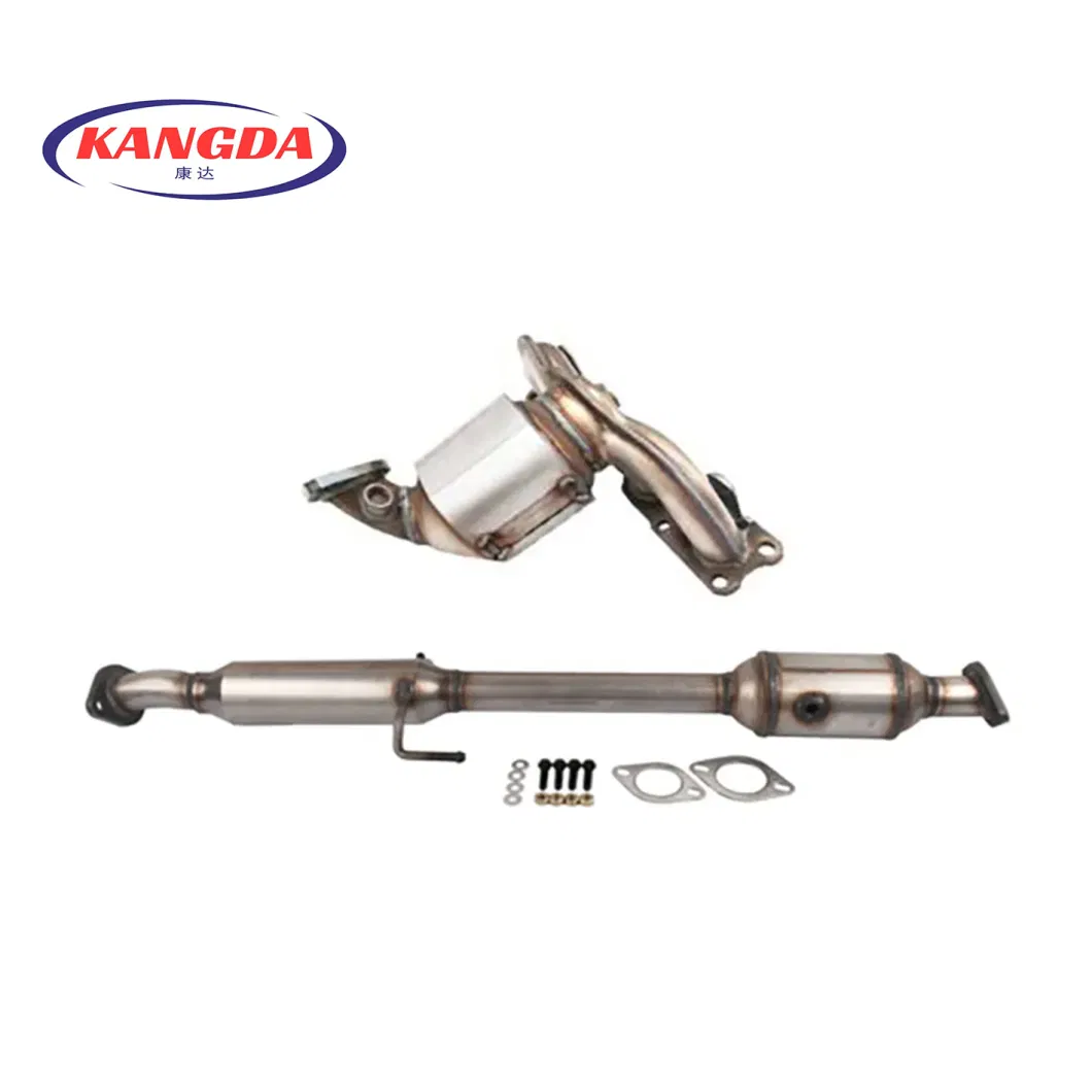 Factory Direct Supply Three-Way Catalytic Converter Exhaust Front Section for Iveco Turin