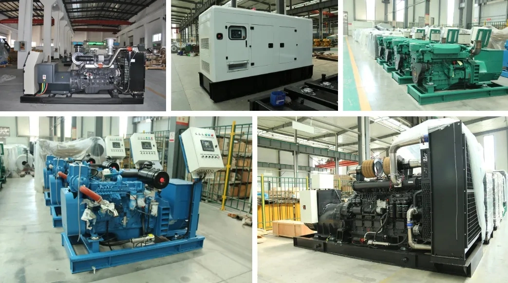 Factory Price China Silent Diesel Generator Cummins Power Soundproof Electric Engine
