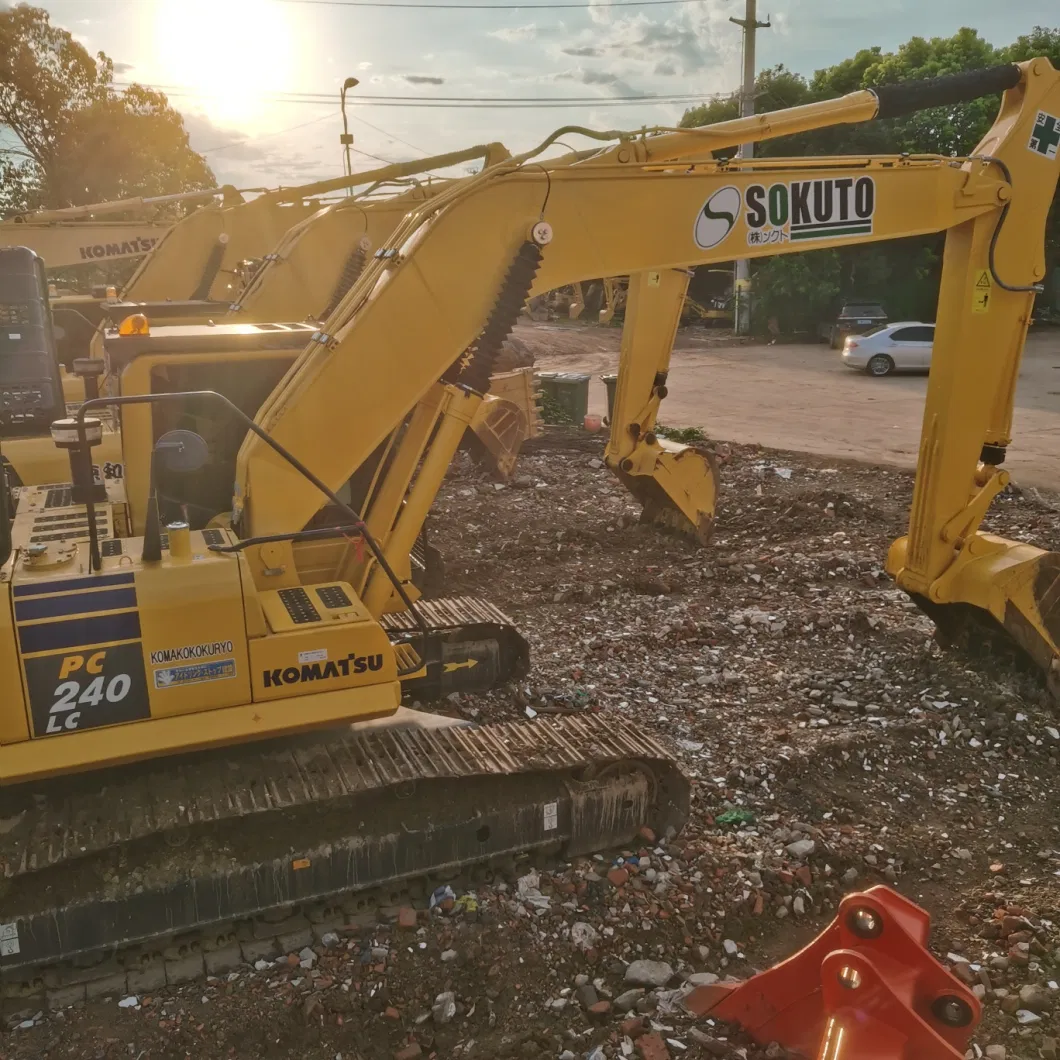 Used Crawler Excavator Komatsu PC400-8 PC78us PC240