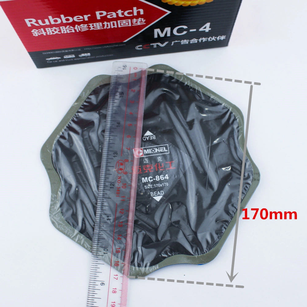 Black Truck Small MOQ Repair Rubber for Car Cross Ply Tire Patch