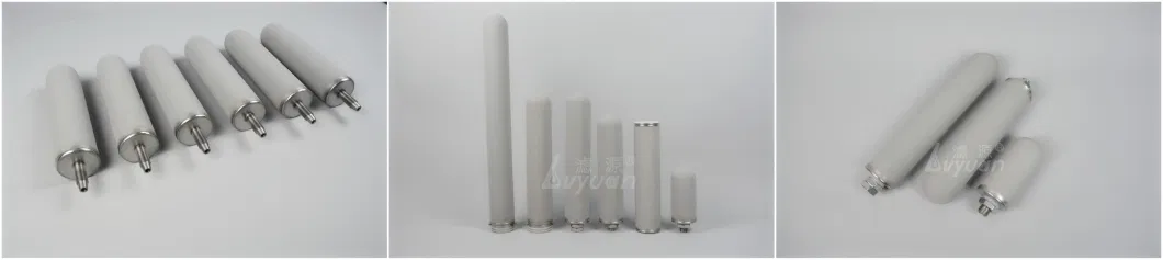 Good Quality Titanium Sintered Filter Cartridge for Water Treatment Industry