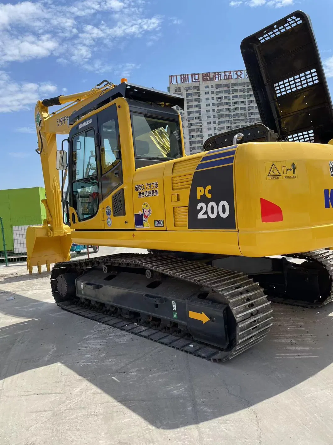 Used Crawler Excavator Komatsu PC200 Good Working Performance