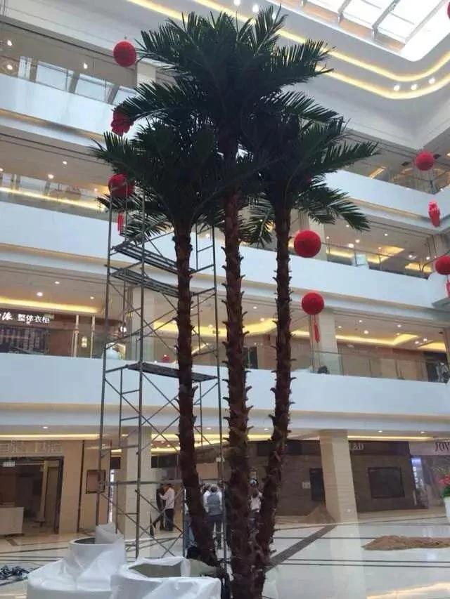 Factory Wholesale Artificial Washington Palm Tree for Indoor Outdoor Decoration