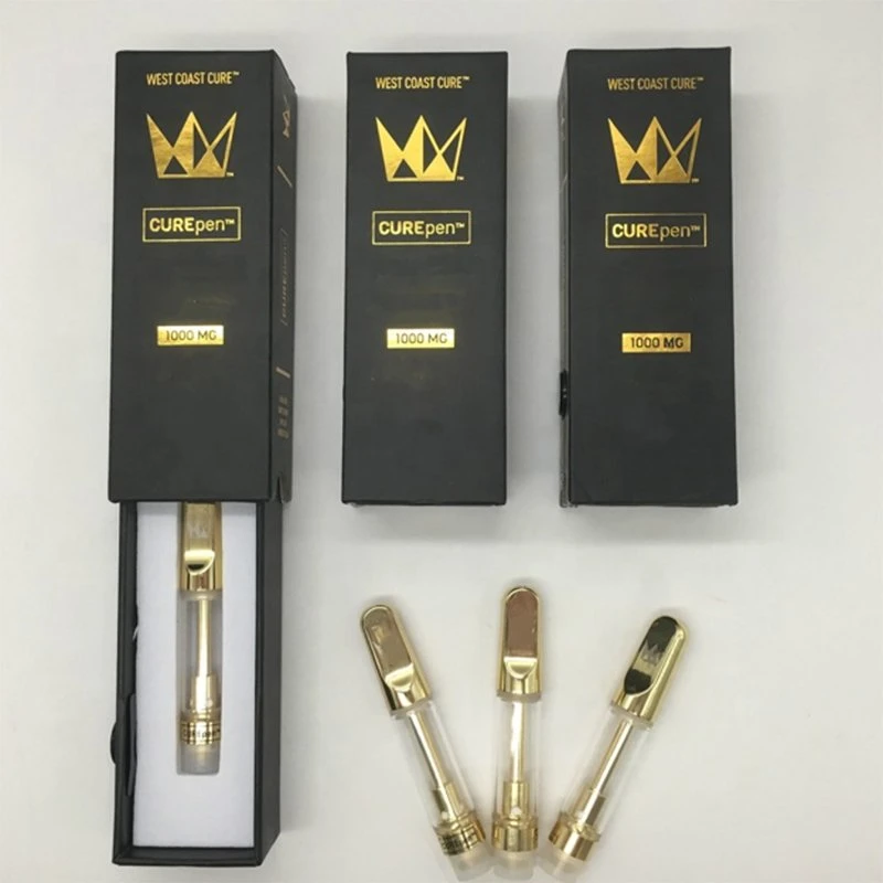 Wholesale OEM ODM 0.5ml 1.0ml 0.5g 1g 510 Empty Vape Pen Live Resin Rosin Vortex Ikrusher Avd Lead Heavy Metal Free Glass E Cigarette Cartridge