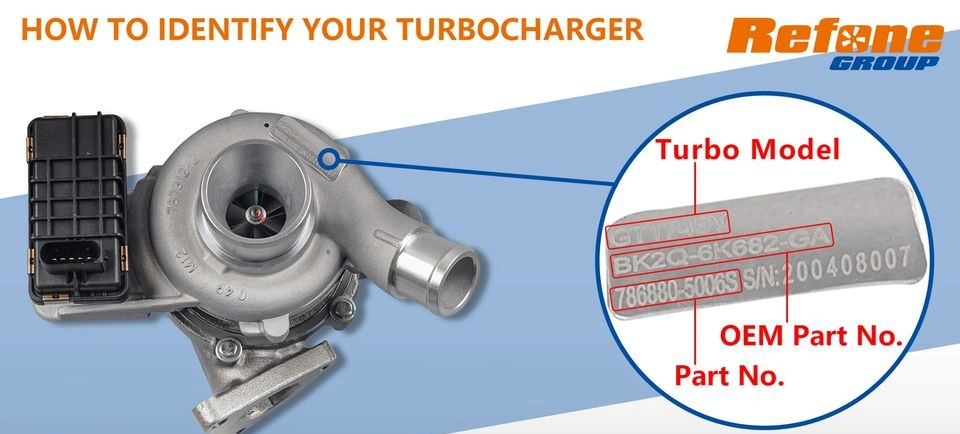 Twin Turbo for Ford F150 3.5L K03 53039700469 Dl3e6c879af Turbocharger Left Side
