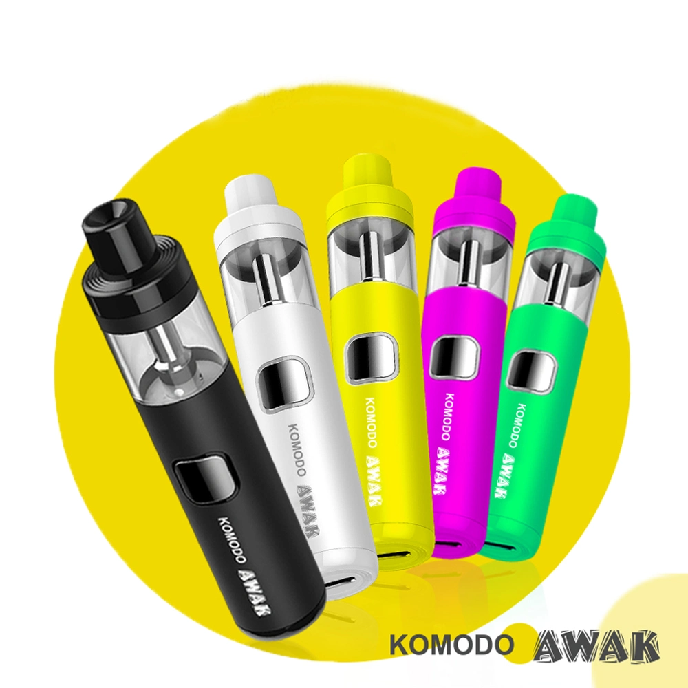 Komodo Awak Bar 3ml Disposable Vape Pod Pen Rechargeable Thick Oil Vaporizer Pen 500mAh Battery 3ml Pod Cartridge