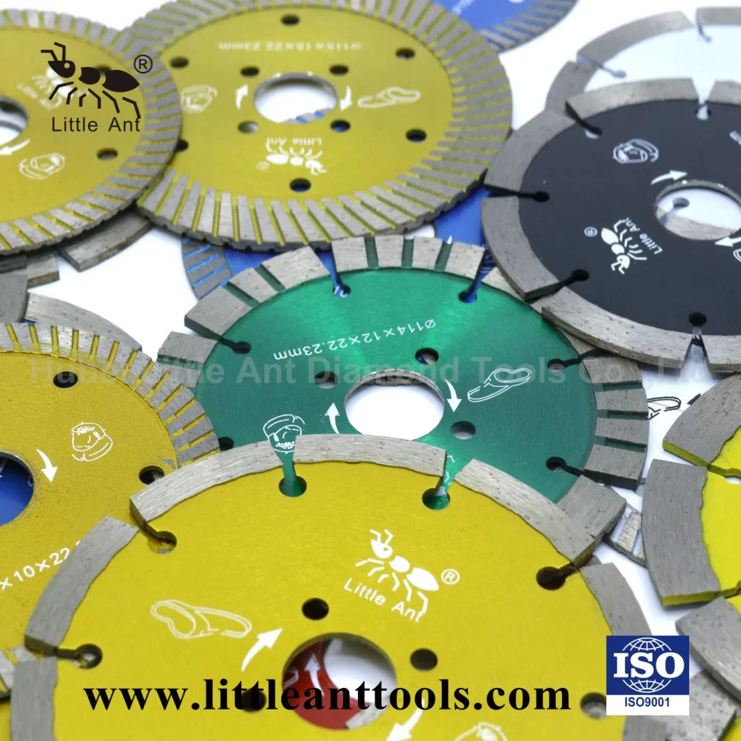 China 4&prime;&prime; Factory Cutting Turbo Diamond Saw Blade